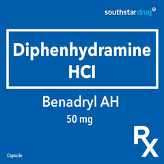 Rx: Benadryl AH 50mg Capsule - Southstar Drug