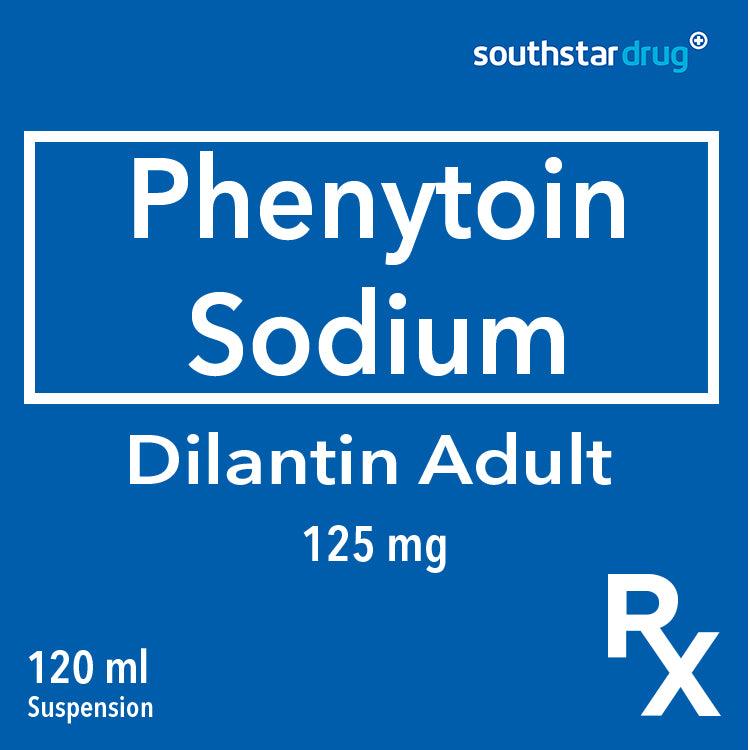 Rx: Dilantin Adult 125mg 120ml Suspension - Southstar Drug