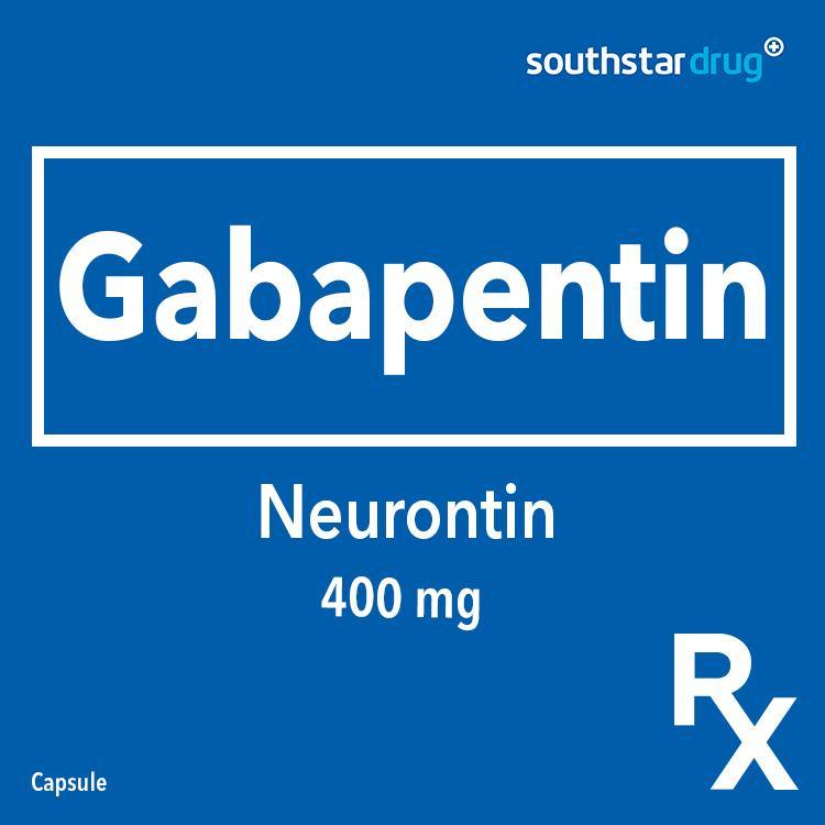 Rx: Neurontin 400mg Capsule - Southstar Drug