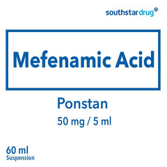 Ponstan 50mg / 5ml 60ml Suspension - Southstar Drug