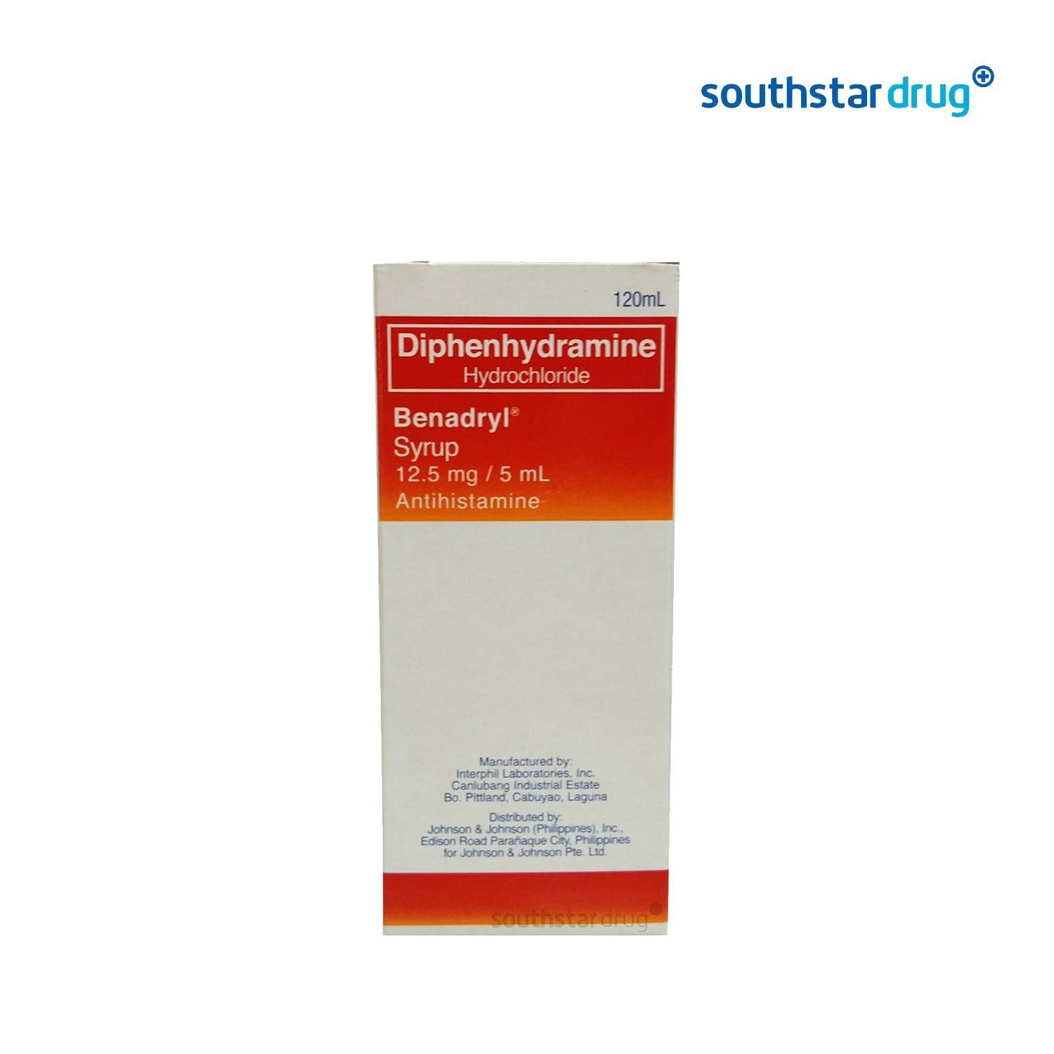 Benadryl 120ml Syurp - Southstar Drug