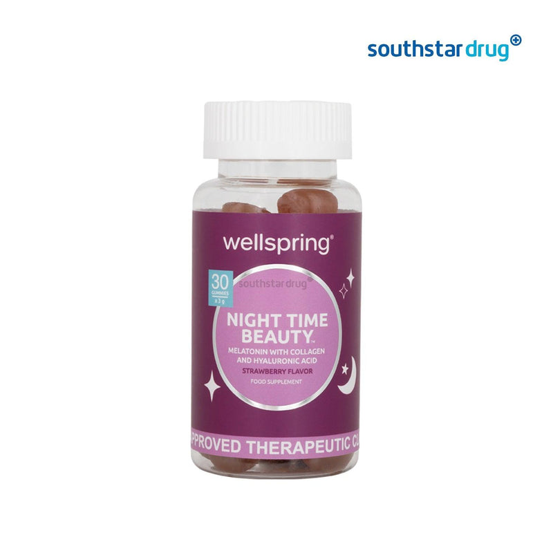 Wellspring Night Time Beauty Gummies 30s - Southstar Drug