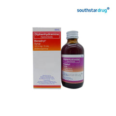 Benadryl 12.5mg / 5ml 60ml Syrup - Southstar Drug