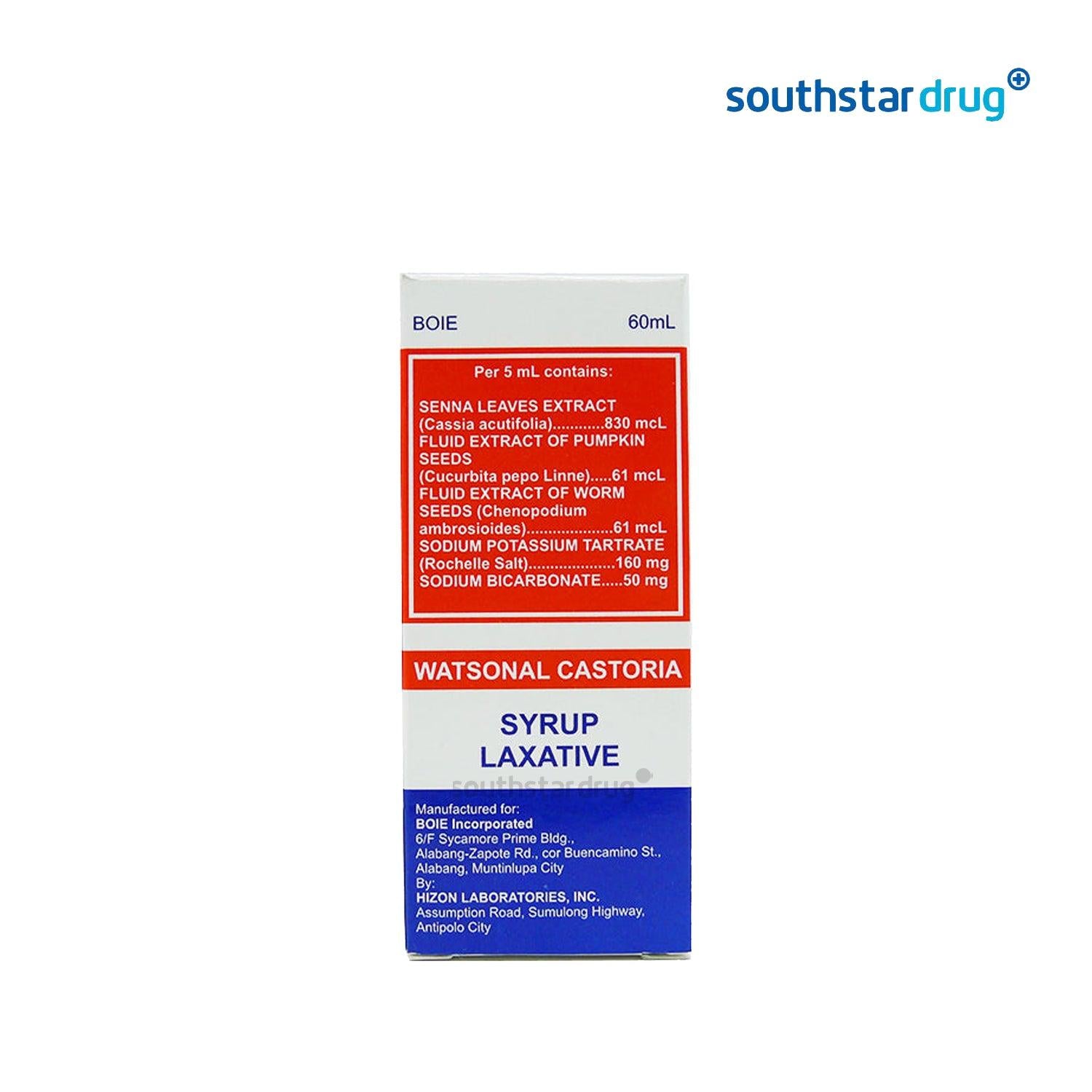 Watsonal Castoria 60ml Syrup - Southstar Drug