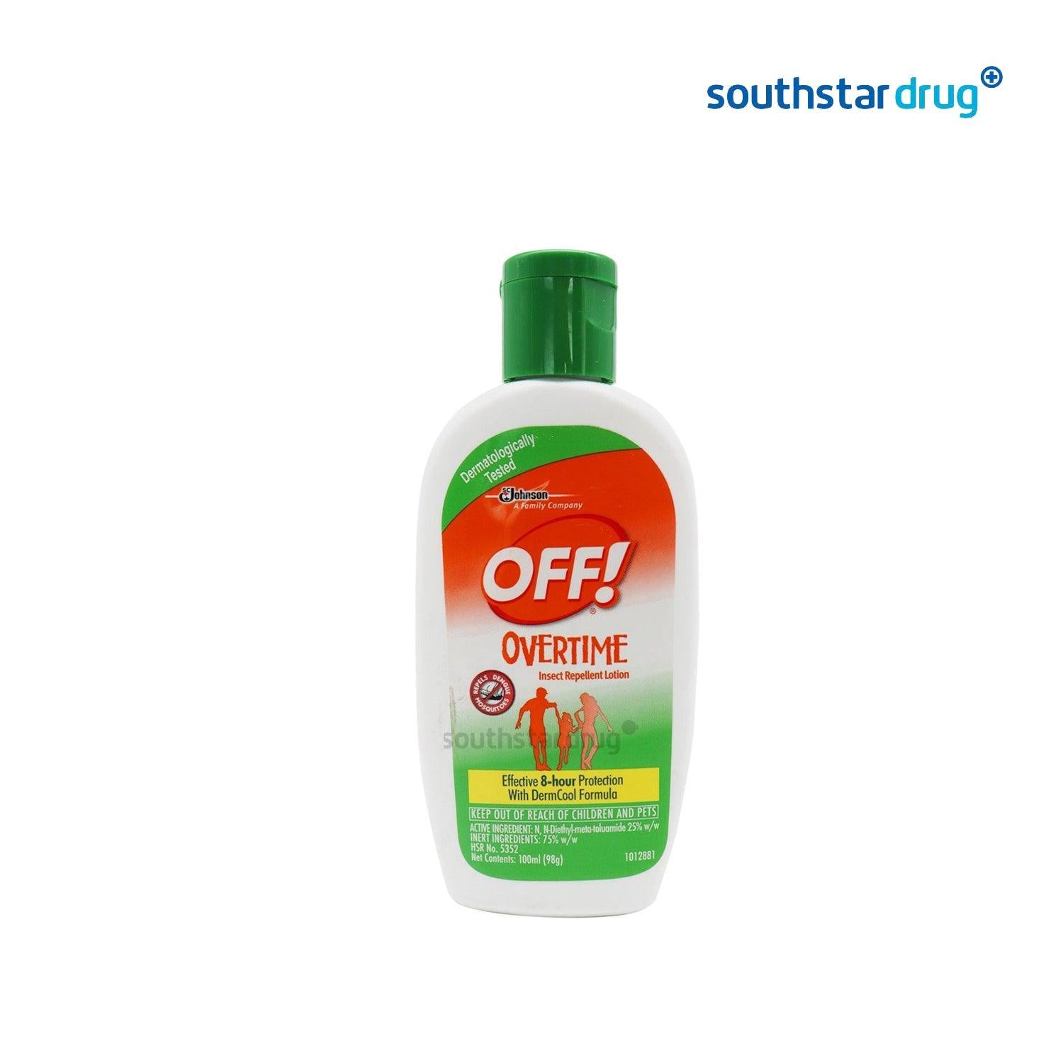 Off Overtime Lotion 50ml - Southstar Drug