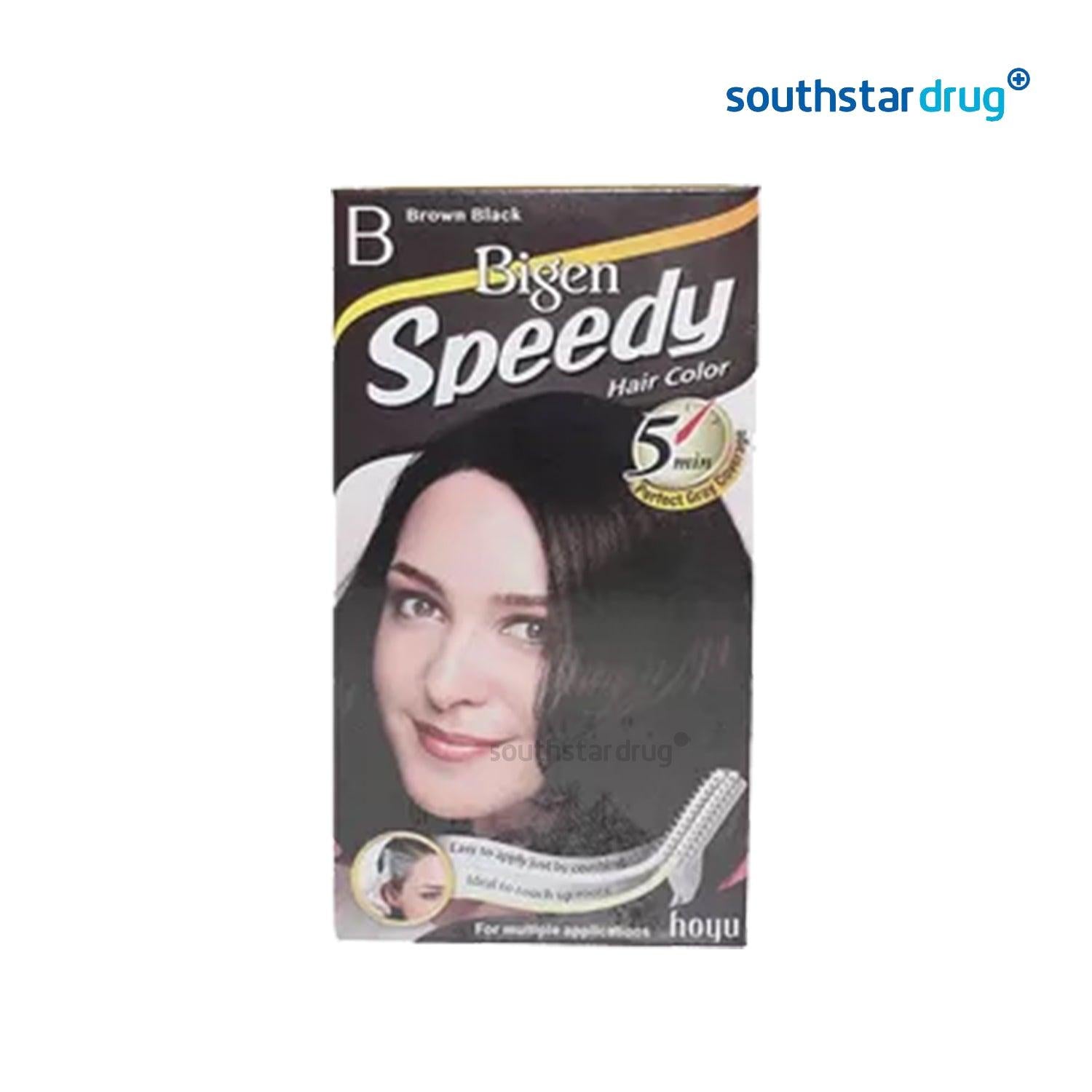 Bigen Speedy Hair Dye B Black - Southstar Drug