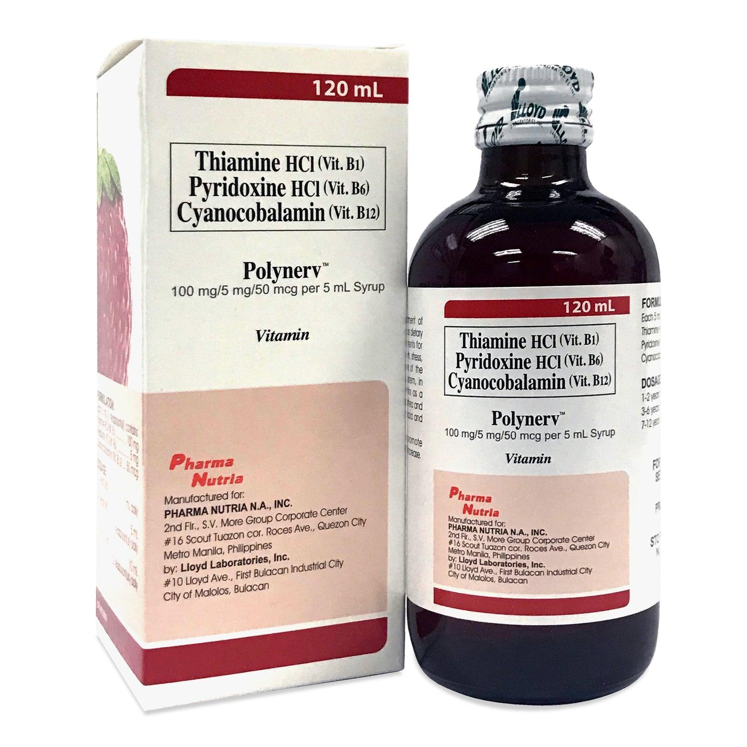 Polynerv 120ml Syrup - Southstar Drug