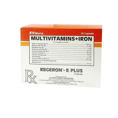 Regeron E Plus Capsule - 20s - Southstar Drug