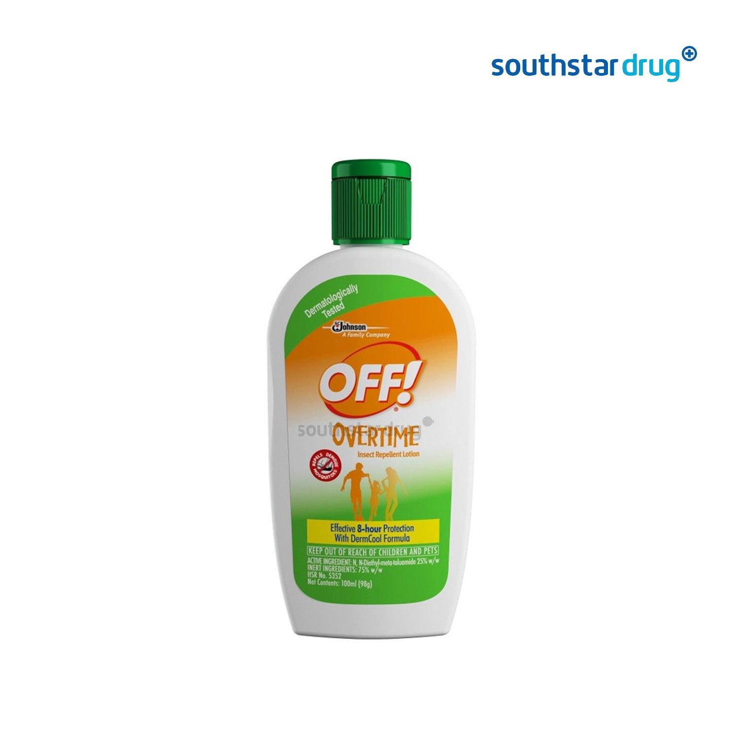 Off Overtime Lotion 100ml - Southstar Drug