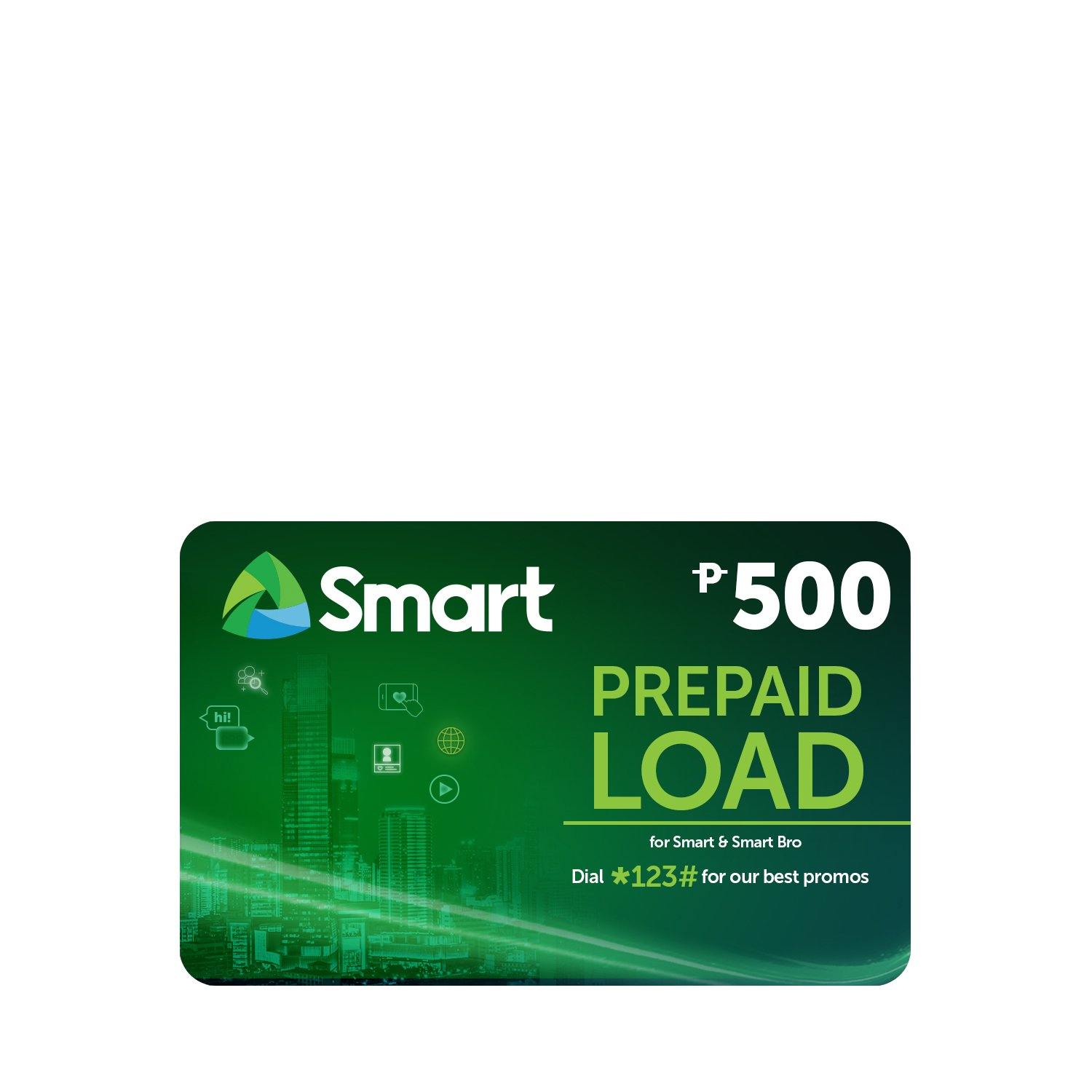 Smart Prepaid Load Card - ₱500 - Southstar Drug