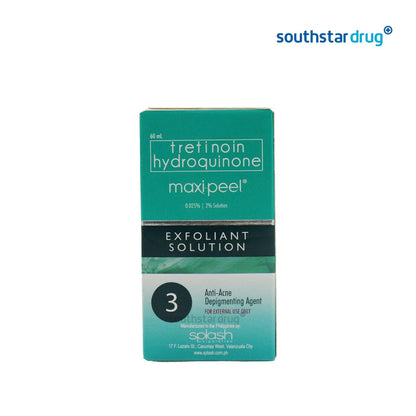 Maxi Peel Sol Exfoliant Solution #3 60ml - Southstar Drug