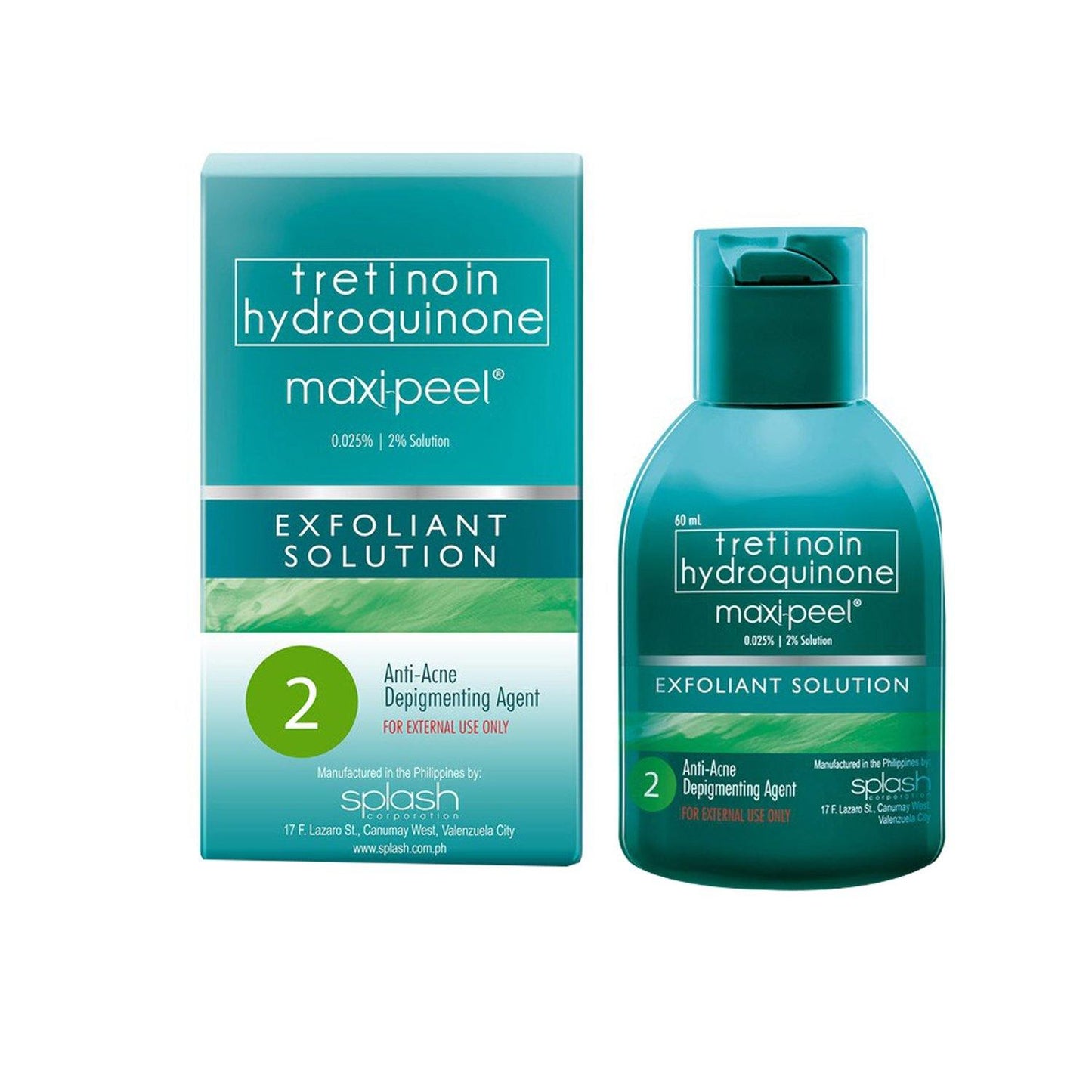 Maxi Peel #2 Exfoliant Solution 60ml - Southstar Drug