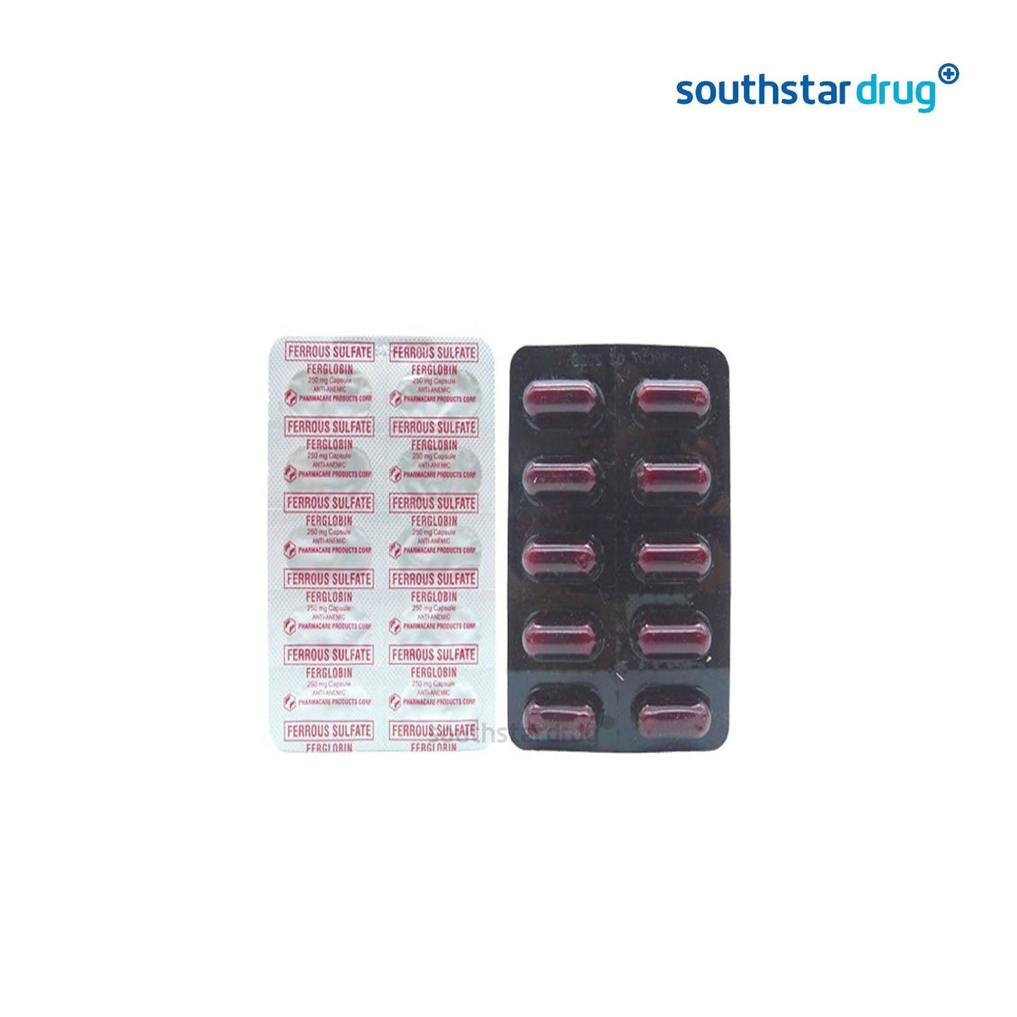 Ferglobin 250mg Capsule - 20s - Southstar Drug