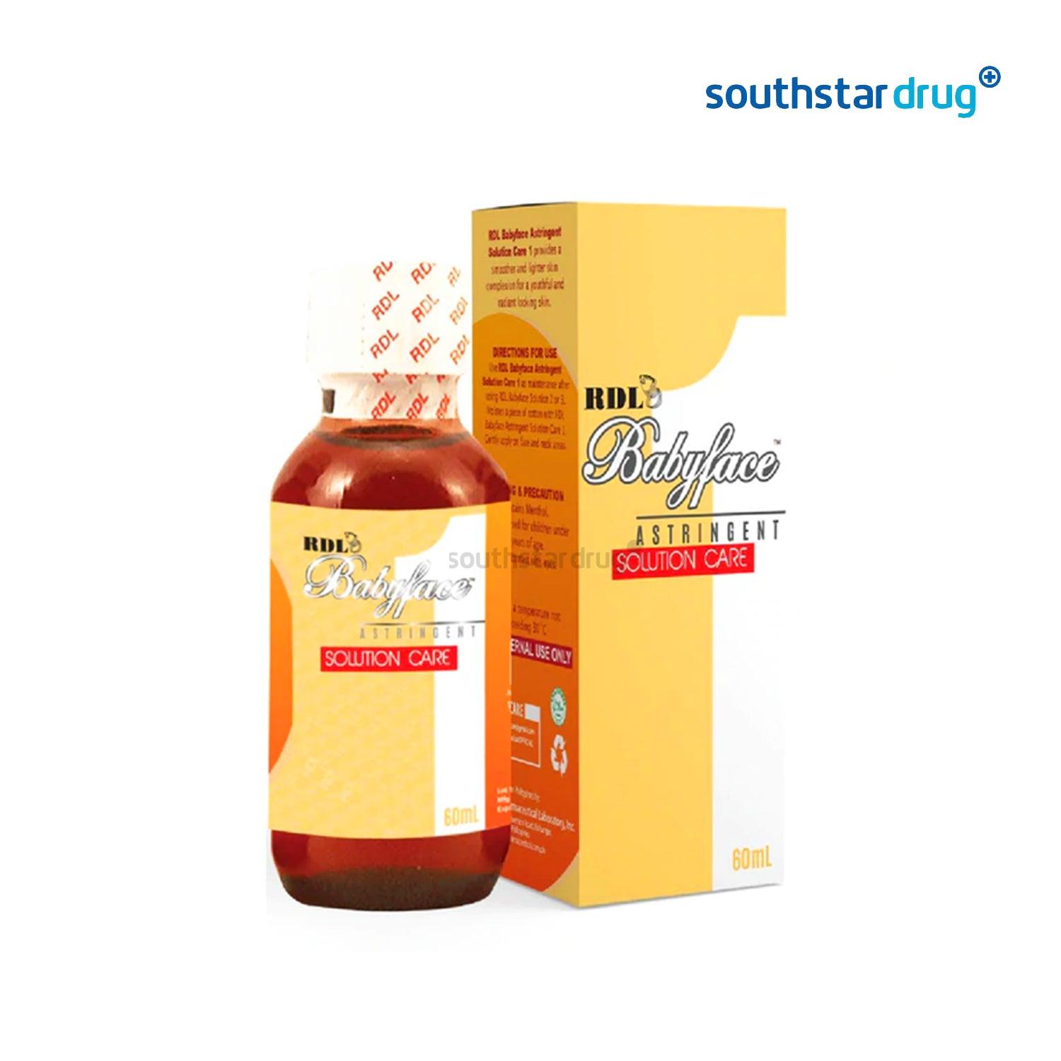Buy RDL Astringent Solution Special 60 ml Online – Southstar Drug