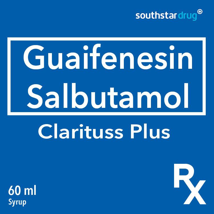 Rx: Clarituss Plus 60ml Syrup - Southstar Drug