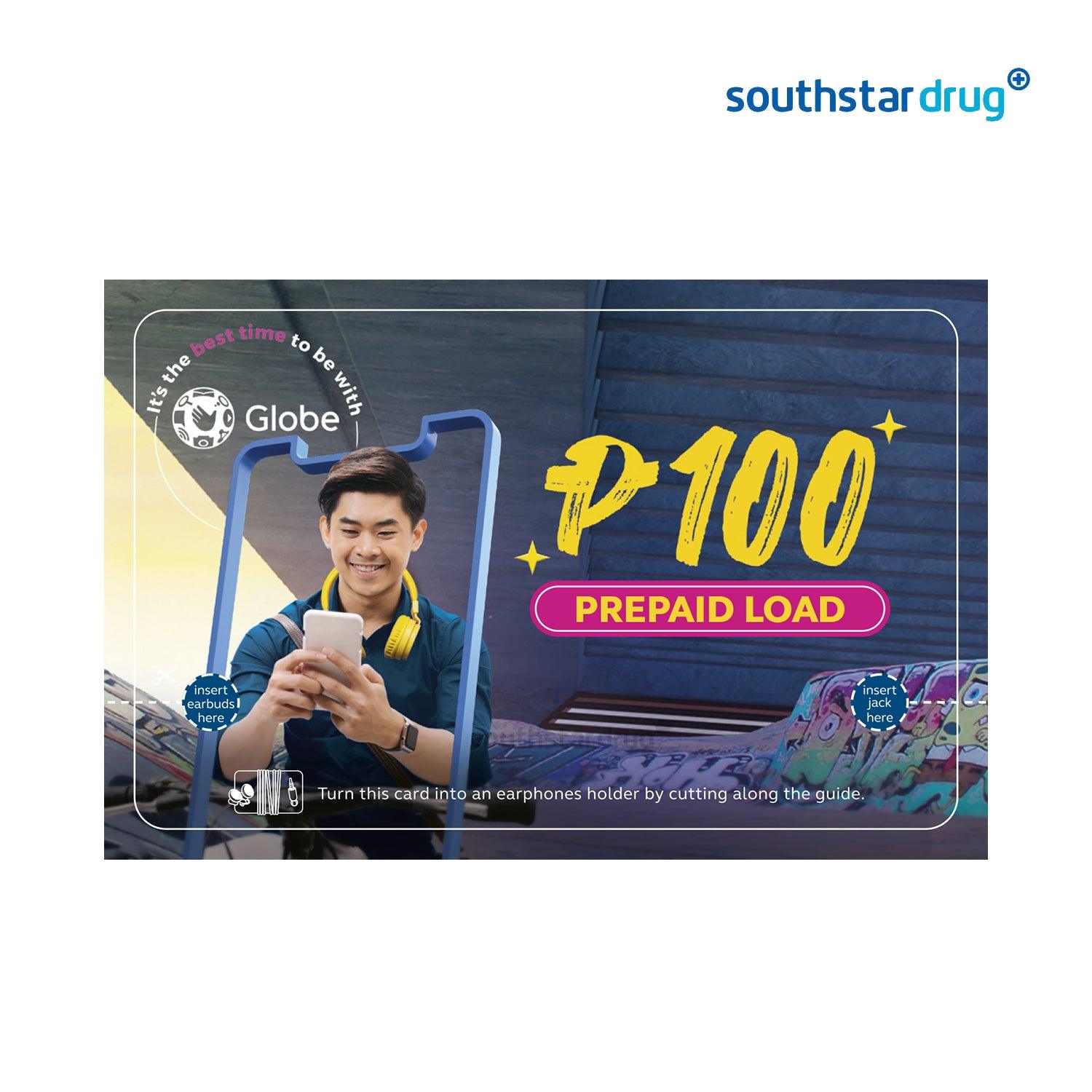 Globe Prepaid Load Card - P100 - Southstar Drug