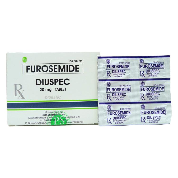 Rx: Diuspec 20mg Tablet - Southstar Drug