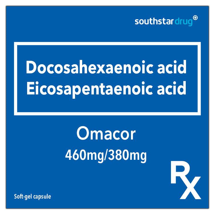 Rx: Omacor 460mg / 380mg Soft Gel Capsule - Southstar Drug