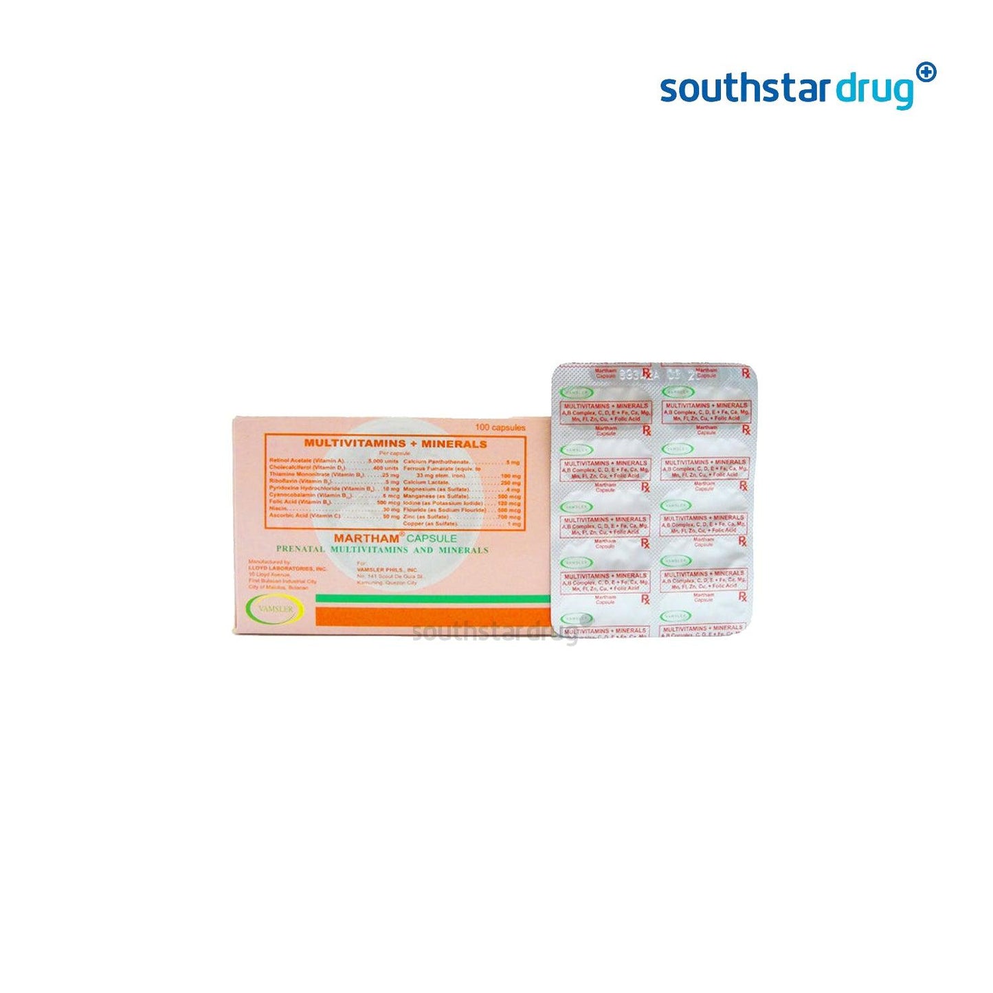 Martham Capsule - 20s - Southstar Drug