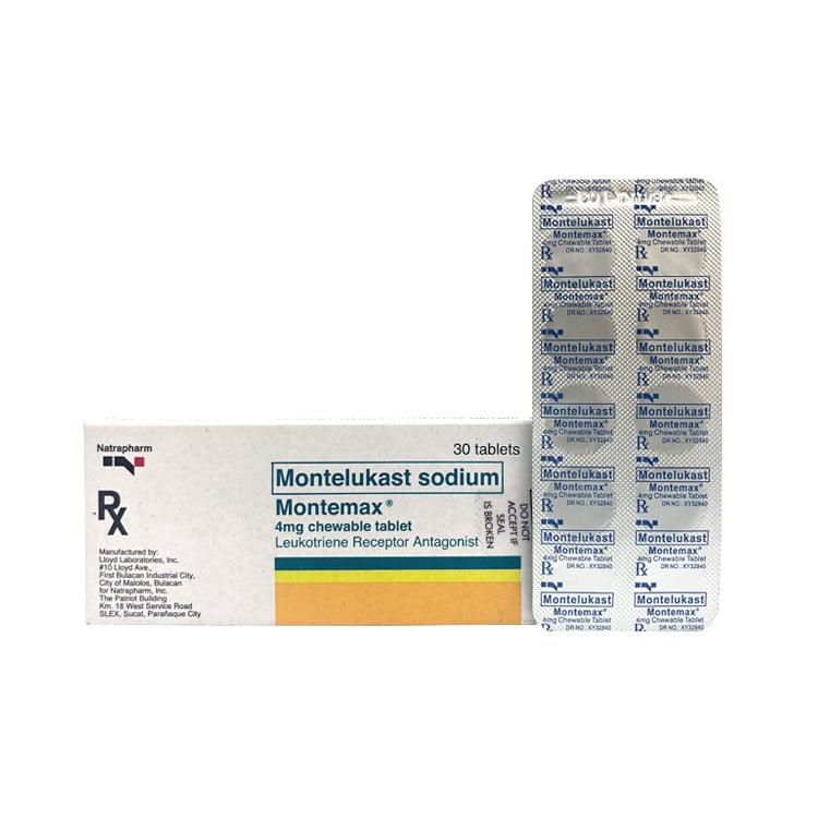 Rx: Montemax 4mg Tablet - Southstar Drug