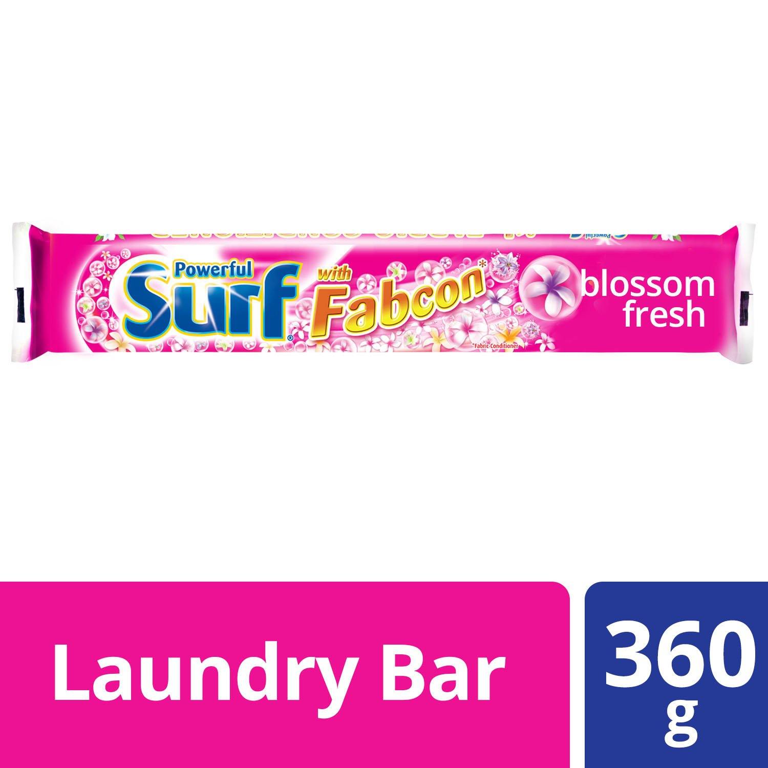 Surf Bar Detergent Blossom Fresh 360G Long Bar - Southstar Drug