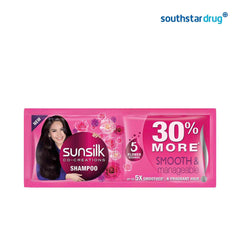Sunsilk Smooth and Manageable Pink Sachet Shampoo 15ml - 6s - Southstar Drug