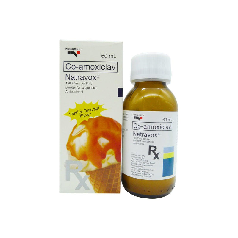 Rx: Natravox Vanilla - Caramel Flavor 156.25mg 60ml Suspension - Southstar Drug