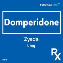 Rx: Zysda 4mg Tablet - Southstar Drug