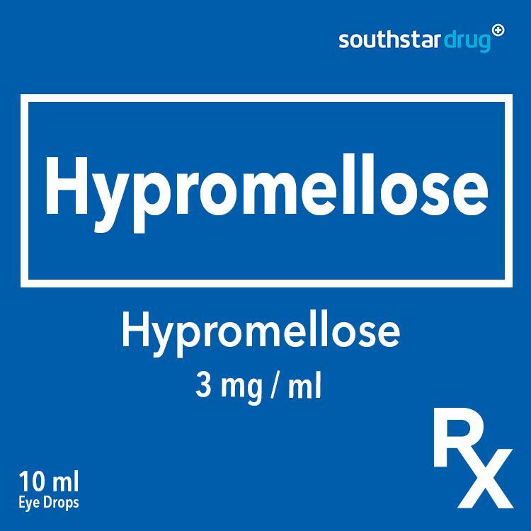 Rx: Hypromellose 3mg /ml 10ml Eye Drops - Southstar Drug