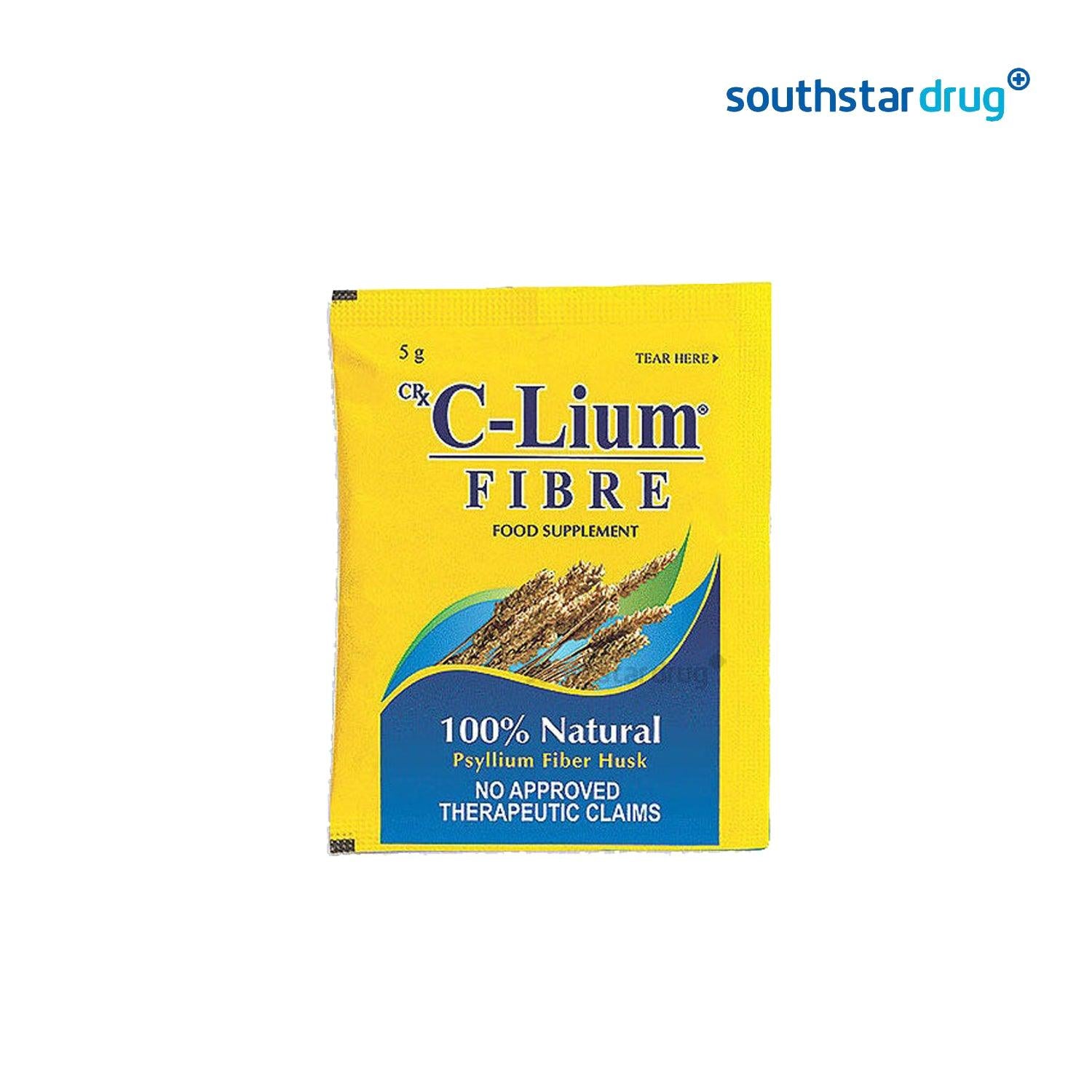 C-Lium Fibre Sachet 5g fiber supplement 14 sachets pack