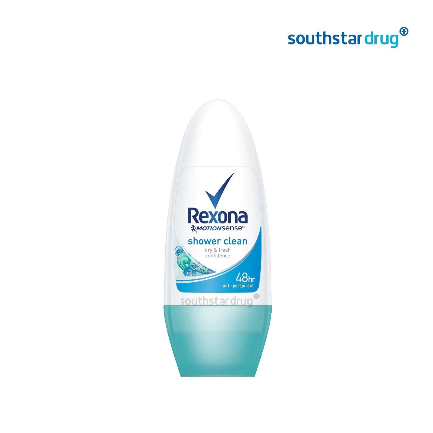 Rexona Shower Clean 50ml Roll - On - Southstar Drug