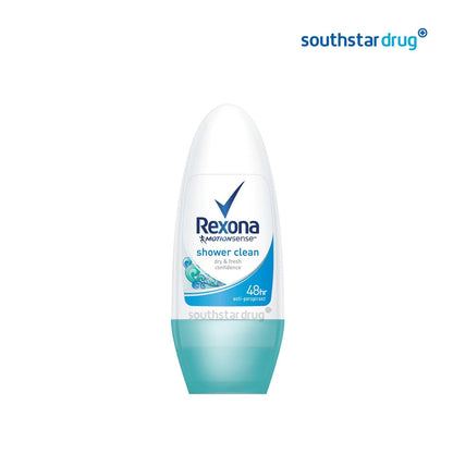 Rexona Shower Clean 50ml Roll - On - Southstar Drug