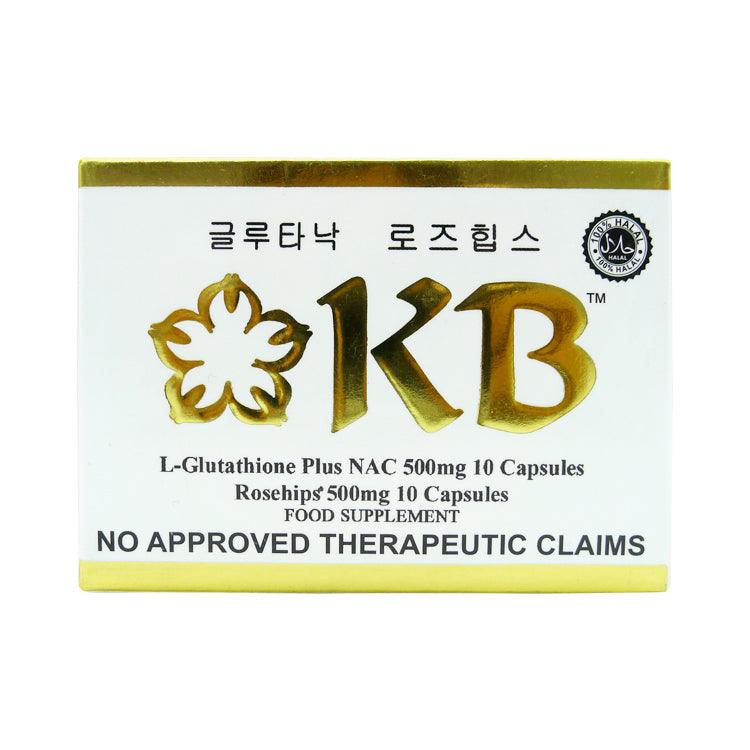 KB Gluta 500mg Capsule - 10s - Southstar Drug