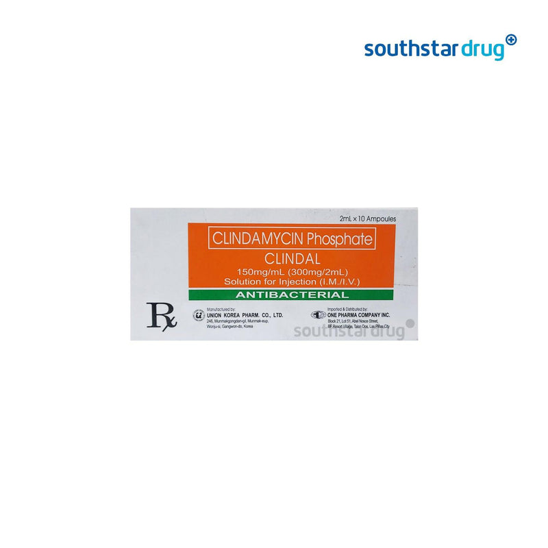 Rx: Clindal 150mg 2ml Ampoule - Southstar Drug