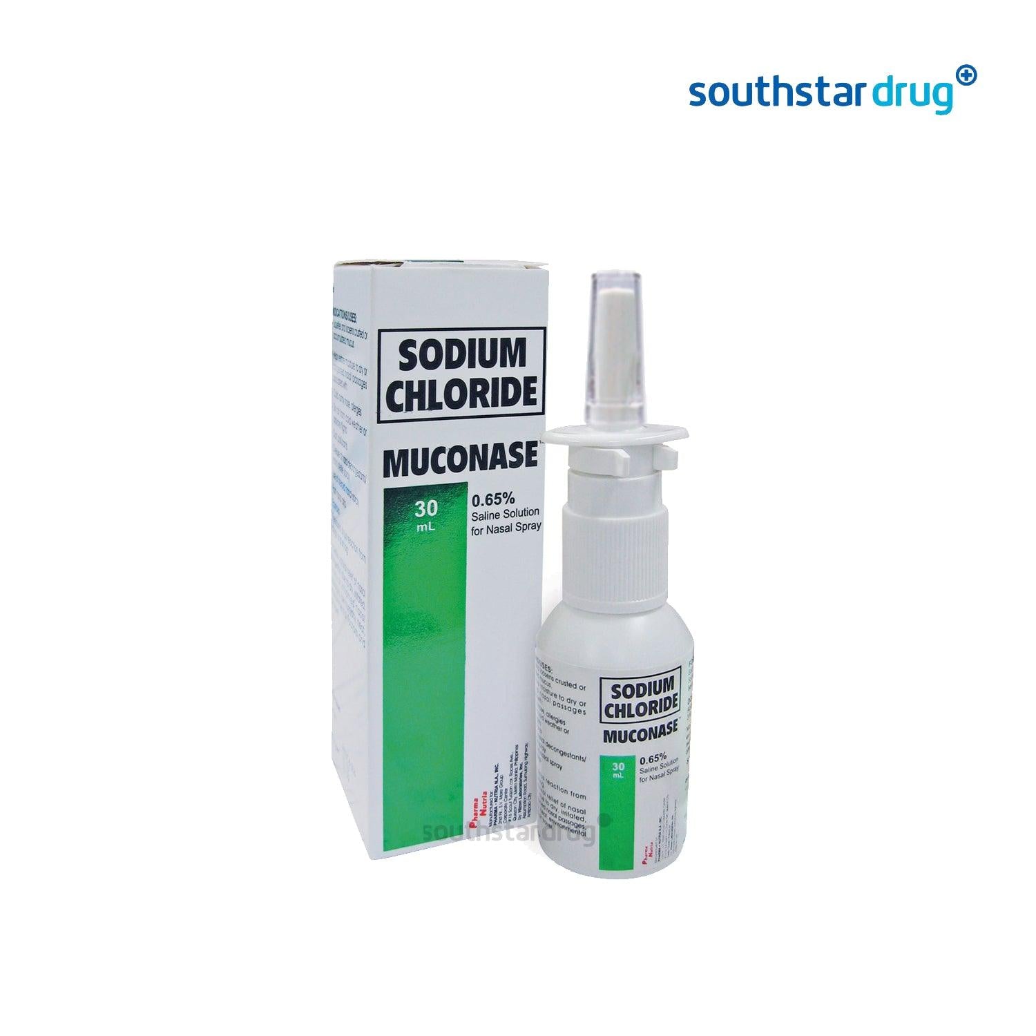 Muconase 0.65% Nasal Spray 30ml - Southstar Drug