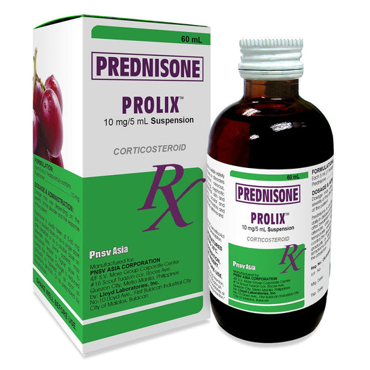 Rx: Prolix 10mg / 5ml 60ml Syrup` - Southstar Drug