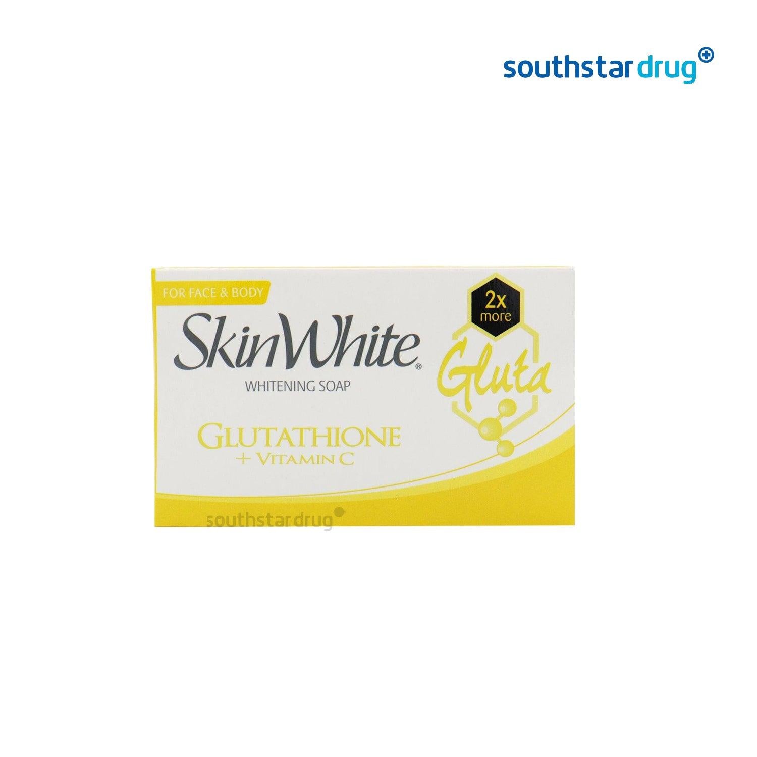 SkinWhite Whitening Gluta + Vit C Soap 90 g - Southstar Drug