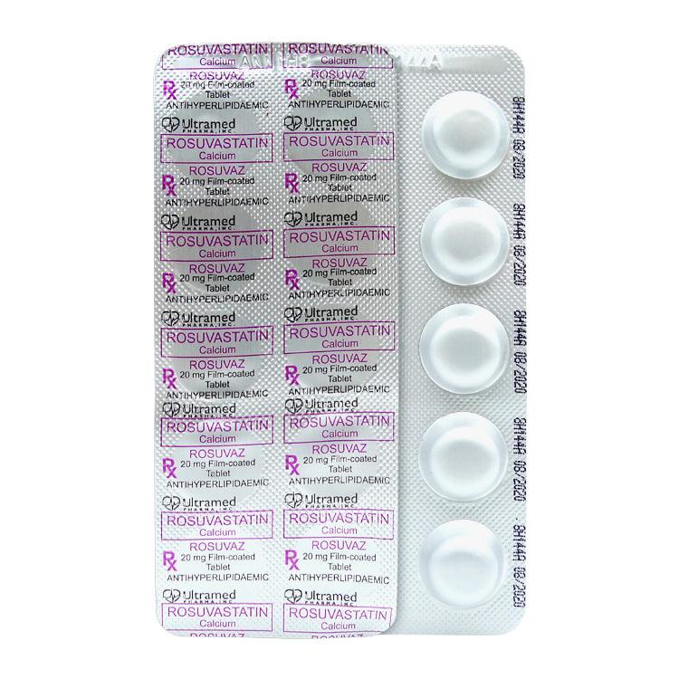 Rx: Rosuvaz 20mg Tablet - Southstar Drug