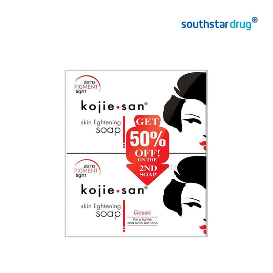 Kojie San Skin Lightening Soap 2 in 1 - 135g - Southstar Drug