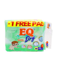 EQ Dry Disposable Baby Diaper Medium - 18s - Southstar Drug