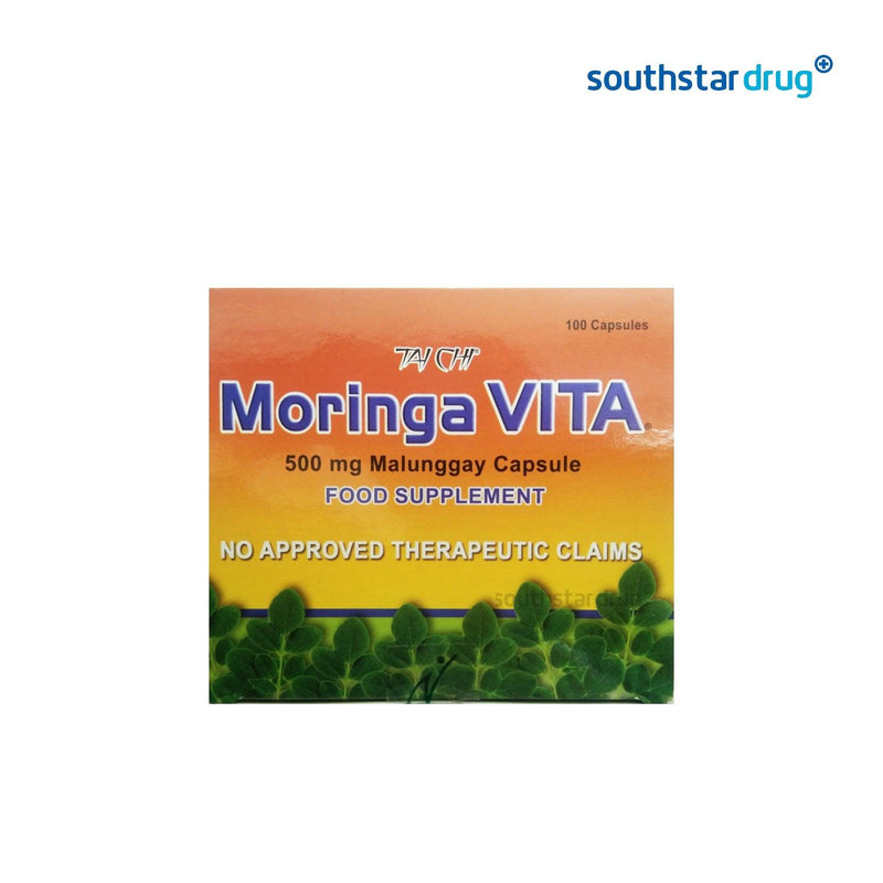Tai Chi Moringa Vita Malunggay 500 mg Capsule - 20s - Southstar Drug