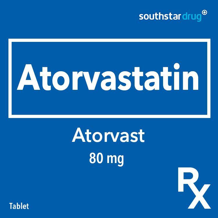 Rx: Atorvast 80mg Tablet - Southstar Drug