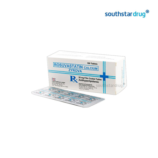 Rx: Zyrova 20mg Tablet - Southstar Drug