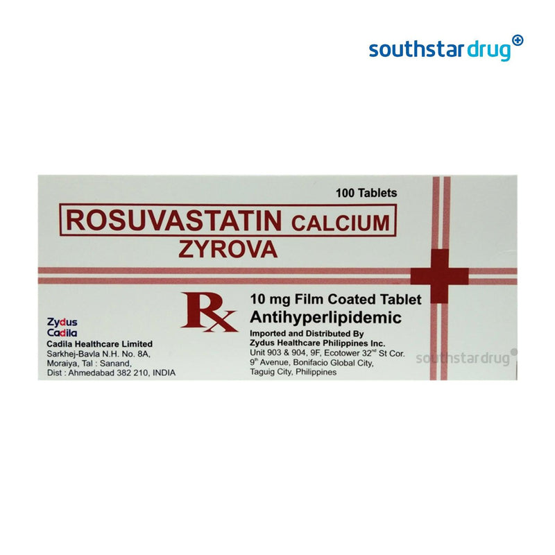 Rx: Zyrova 10mg Tablet - Southstar Drug