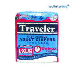Traveler Adult Diaper Large-Extra Large - 10s - Southstar Drug