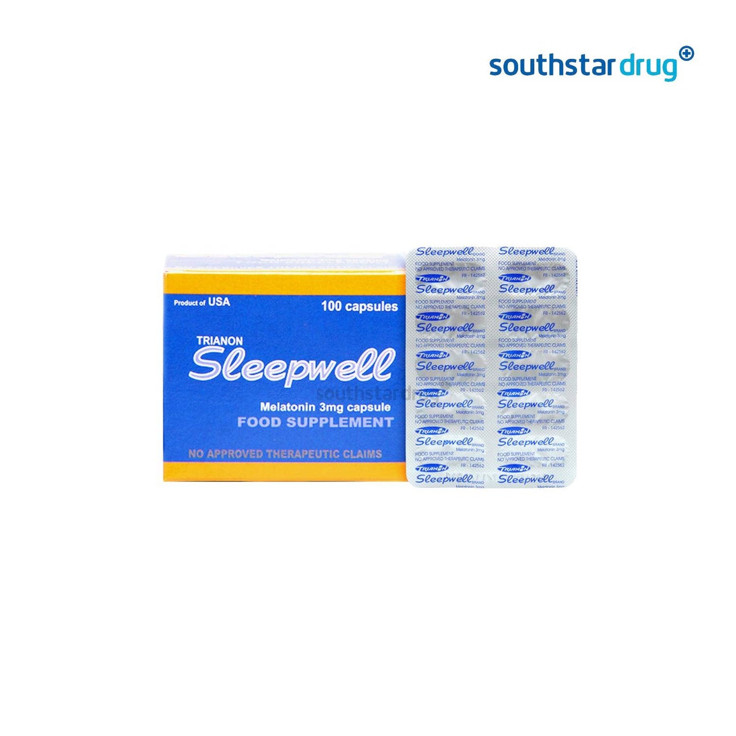 Sleepwell Capsule 3mg 20 Capsules – Wellness Support
