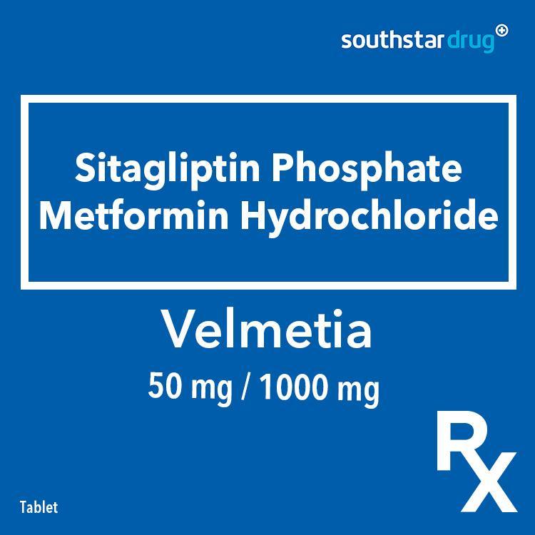 Rx: Velmetia 50mg / 1000mg Tablet - Southstar Drug