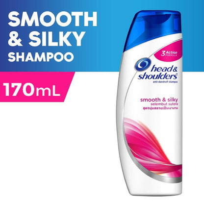 Head & Shoulders Smooth & Silky Shampoo 170ml - Southstar Drug