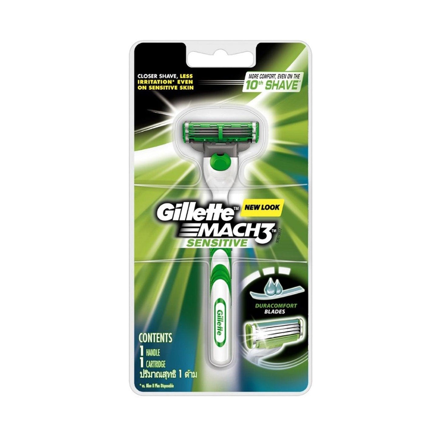 Gillette Mach 3 Sensitive Razor Blades - Southstar Drug