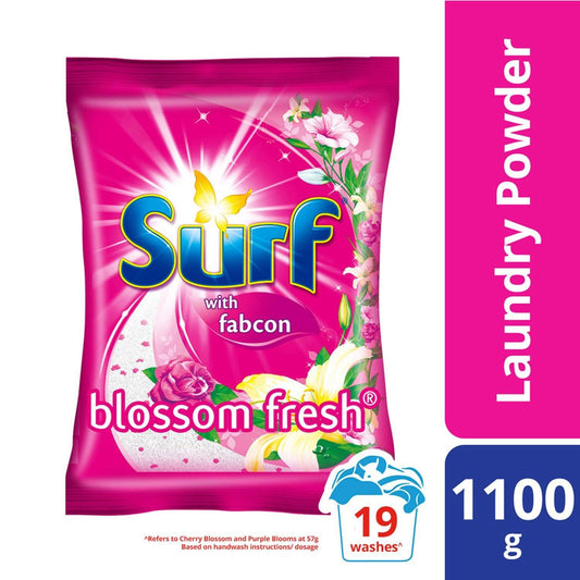 Surf Powder Detergent Blossom Fresh 1.1 kg Pouch - Southstar Drug